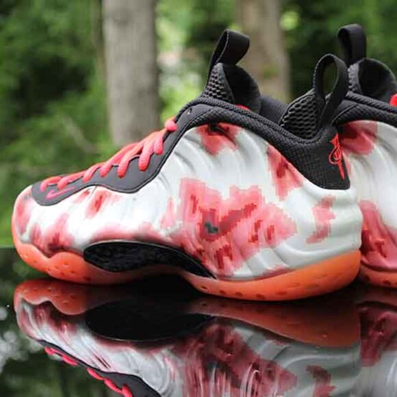 Nike Air Foamposite One Thermal Map - Picture 12 of 14